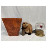 AMC Theater Popcorn Containers Beaver Snowglobe St
