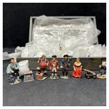 Pirate Themed Chess Set with Hand Painted Pieces F