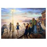 S&N Ivan Clarke "The Blue Dress" Small Giclï¿½e