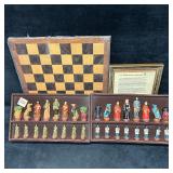 Studio Anne Carlton Robin Hood Themed Chess Set wi