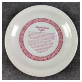 Vintage Rudesheimer Coffee Recipe Heinrich Plate