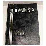 1958 Rome Free Academy Yearbook Hardcover