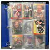 NASCAR Racing Trading Card Collection Binder Rusty