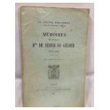 Paperback Copy Of Mémoires Du Général Bon De Dedem