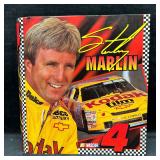 Sterling Marlin Binder Album NASCAR Sport Card Lot