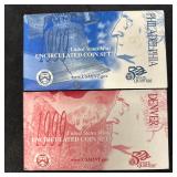 1999 United States Mint Uncirculated Coin Set P An