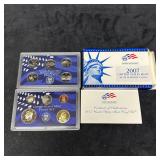 2007 United States Mint Proof Set And State Quarte