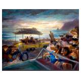 S&N Ivan Clarke 'Surf Highway' Small Giclée