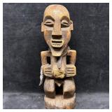 Songye Style Carved Wood Fetish Nkishi Figure Cong