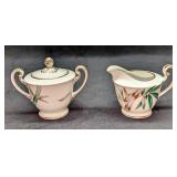 Vintage Noritake China Creamer and Sugar Bowl 5565