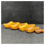 Wooden Dutch Clog Shoe Lot Heineken Advertising So