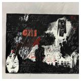 Gilles Rieu Mixed Media Abstract The Last Day St A