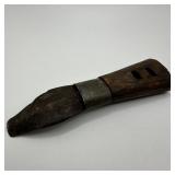 African Tribal Circumcision Knife With Wooden Hand