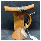 Turkana Wooden Headrest Kenya Carved Tribal Artifa