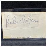 Richard Rogers US Composer Sound of Music Signatur
