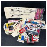 Vintage NASCAR Racing Decals Sticker And Graphics