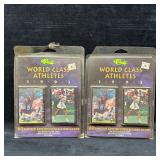 Two Sealed 1992 Classic World Class Athletes Limit