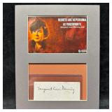 Margaret Culkin Banning Clipped Signature Display