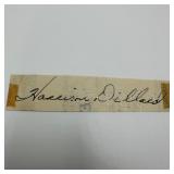 Harrison Dillard Signed Check Clipping With COA