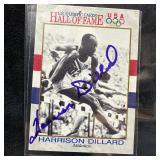 Harrison Dillard Signed US Olympic Hall Of Fame Tr