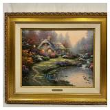Thomas Kinkade Everetts Cottage Limited Edition Ha