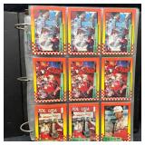 NASCAR Trading Card Album Binder With MAXX And Vic