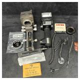 Nikon Bellows PB-4 Camera Accessory Lot With Sunpa