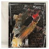 Gilles Rieu Mixed Media Abstract St Augustine 2004
