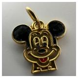 Disney 18K Gold 750 Hallmark Charm Mickey Mouse Sm