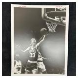 Larry Bird The Bird Boston Celtics Silver Gelatin