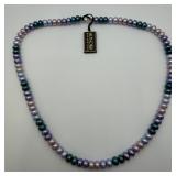 Honora Collection Purple Blue Colored Cultured Fre