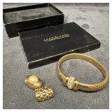 Joan Rivers Classics Collection Gold Tone Bracelet