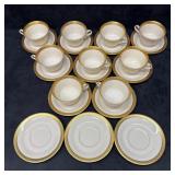 9 Syracuse China Bracelet Gold Encrusted Tea Cup a