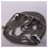 Kendra Scott Bolo Slider Necklace Silver Tone KS