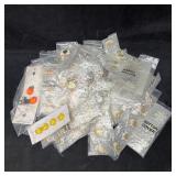 Large Assortment of Novelty Button Covers and Clot