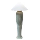 Heavy Plaster Textured Floor Lamp