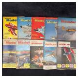 American Modeler Magazine 1957 Lot of 10 Ten Magaz