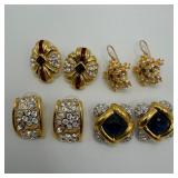 Rhinestone and Crystal Accent Nolan Miller Designe