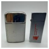 Ronson Typhoon and Barlow B17 Tallboy Pocket Light