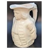 Retired Lenox Fine China William Penn Toby Pitcher