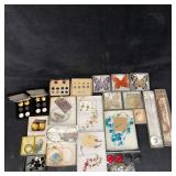 Large Assorted Costume Jewelry Including Kenneth J