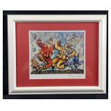 Framed Michael Kachan Eiffel Song Seriolithograph
