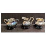 Vintage Silver Plate Reed And Barton Creamer Sugar