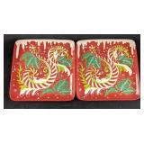Christmas Plates Ceramic Christmas Platters