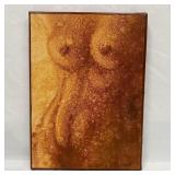 Gilles Du Genet Abstract Nude Woman