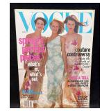 Vogue Magazine April 1997 Shalom Harlow Helmut New