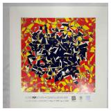 Tide On Wood Collage Michael Albert Lithograph Sig