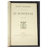 Mï¿½moires Anecdotiques Du Gï¿½nï¿½ral Marquis De Bonnev