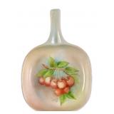 Vintage Holly Berry Ceramic Trinket Or Ring Holder