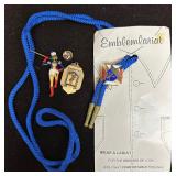 Knights of Columbus K of C Emblem Lariat and Lapel
